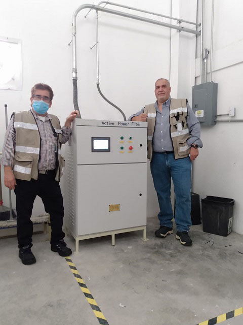 Active Harmonics Filter At Site