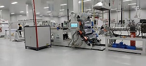 Plastic melting production line