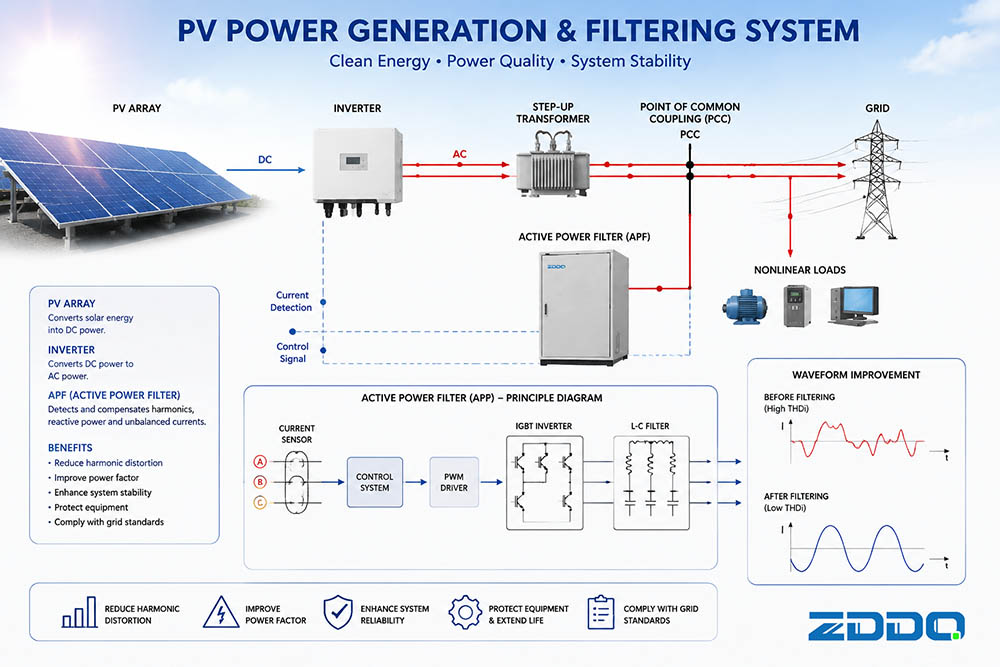 PV System Harmonic Mitigation